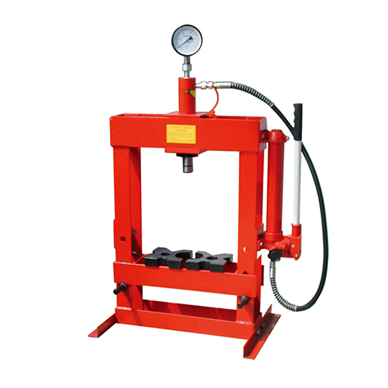 4,6,10 ton hydraulic shop press with gauge 12ton